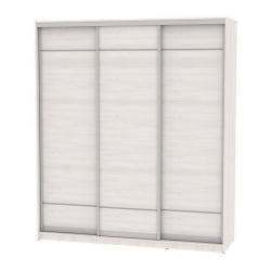 Шкаф-купе B-220х200х60-2(ЯАС-D7D7D7)