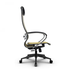 Кресло офисное МЕТТА B 1m 4/K131, Основание 17832 Комплект 4 Золотой ротанг