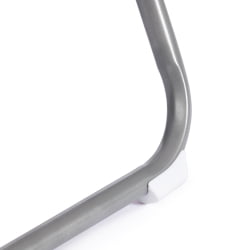 Складной стул FOLDER (mod. 3017H) каркас: металл, сиденье/спинка: пластик, 49 x 46.5 x 73.5 см, white (белый) / grey (серый)