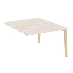 Стол-приставка двойной к опорным элементам ONIX WOOD OW.D.SPR-2.7 Денвер Светлый/Светлый