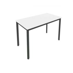 Стол письменный на металлокаркасе SLIM SYSTEM С.СП-4.1 Белый-Антрацит