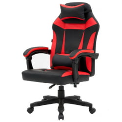 Кресло компьютерное CROMEX (КРОМЕКС) Start GM-105 экокожа черное/красное