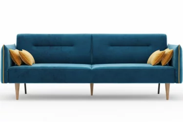 Диван трёхместный Протей ЛД 309.010.000 Синий Горчичный
