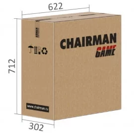 Геймерское кресло CHAIRMAN ДРАЙВ (GAME) 9 Новое (NEW) Черный-оранжевый