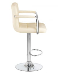 Стул барный DOBRIN KRUGER ARM (кремовый) 2 шт