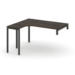 Стол-надставка на опорную тумбу (левый) CONCEPT CN.OSAN-003(L) Дуб Мали Антрацит