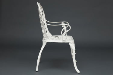 Скамья Secret De Maison Symphonie алюминиевый сплав, 95х56х92см, butter white