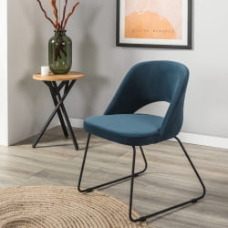 Кресло Lars Diag blue/Линк