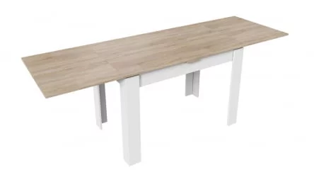 Раздвижной стол Промо тип 4 Белый/Дуб сонома светлый