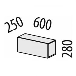 Полка навесная Джерси 602.41