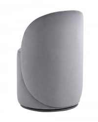 Пуф Loreen вращающийся велюр Серый