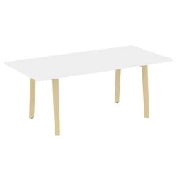 Стол переговорный ONIX WOOD OW.PRG-19 Белый Бриллиант/Светлый