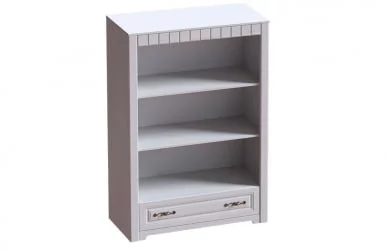 Стеллаж для игрушек Прованс №6 Бодега белая Патина премиум