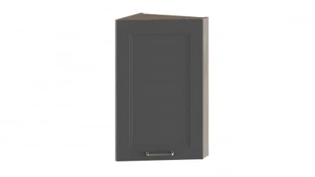 Шкаф навесной торцевой Одри ВТ_72-40(45)_1ДР Дуб Сонома трюфель/Серый шелк