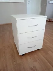 Тумба мобильная SC-3M (Белый)