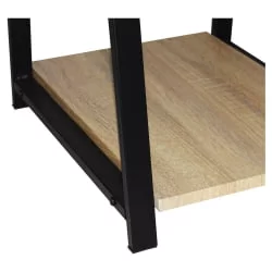 Стол на металлокаркасе BRABIX LOFT CD-006 Дуб натуральный