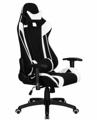 Кресло игровое DOBRIN DALLAS (черно-белый)