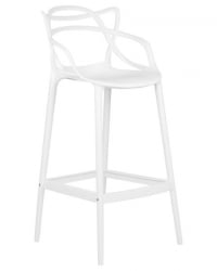 Стул барный DOBRIN MASTERS BAR (белый (W-02)) 4 шт