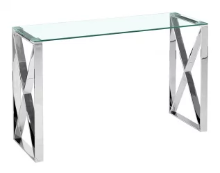 Консоль КРОСС 115x30 Серебро