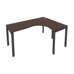 Стол письменный METAL SYSTEM БП.СА-4 Пр Венге/Антрацит