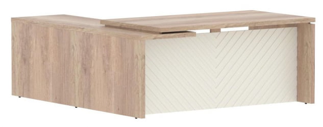 Стол руководителя правый Torr LUX TLCT 1820 R Дуб Каньон Латте