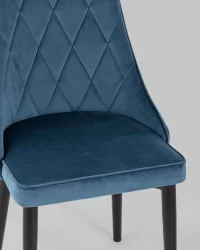 Стул Версаль велюр Пыльно-синий