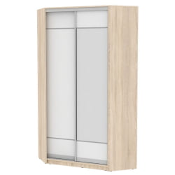 Шкаф-купе Белла(H10)2200х1153х1153(ДСС-Белый-D7D8)