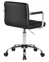 Офисное кресло для персонала DOBRIN TERRY (черный) 2 шт