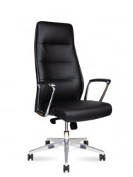 Кресло офисное Нанси / Нанcй Л348ХCА-01-блаcк леатхер / Nancy L348HCA-01-black leather