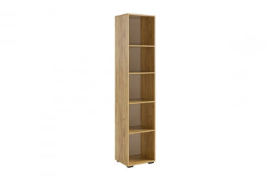 Шкаф однодверный Бери MPR-023 Дуб крафт золотой/графит