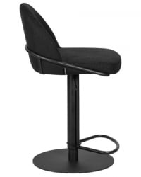 Стул барный DOBRIN OLIVER (черная ткань (SLR-10)) 2 шт