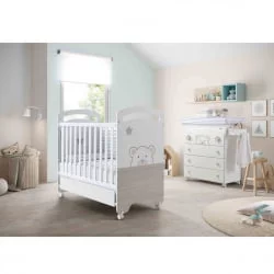 Детский комод Micuna Bubu B-970 White Beige Stars