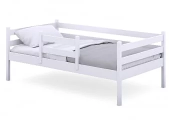 Детская кровать из дерева RooRoom VK-1 Белая