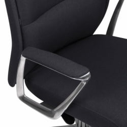 Кресло руководителя BRABIX PREMIUM Adept EX-752, синхромеханизм, алюминий, ткань, серое