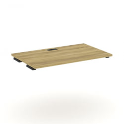 Стол-приставка к двум опорным тумбам/шкафам CONCEPT CN.OSPR-006 Дуб Винченцо Черный