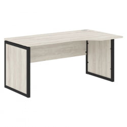 Стол письменный правый XTEN-QP XQPCET 169 R Сосна Эдмонт Антрацит