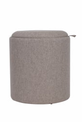 Пуф-столик с ящиком Хюгге S рогожка Бежевый