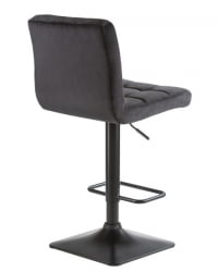 Стул барный DOBRIN DOMINIC (черный велюр (MJ9-101)) 2 шт