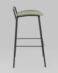 Стул барный Mantis экокожа зеленый