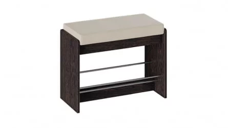 Тумба Тайм тип 1 Венге цаво/кож.зам. Крем