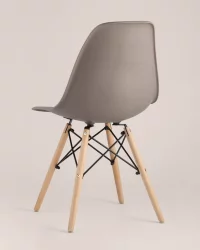 Стул Еамес ДСВ 4 шт. Темно-серый / Eames DSW