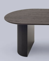 Стол обеденный Ballet 200*100*75 Темное дерево