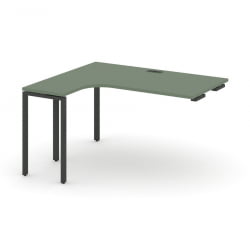 Стол-приставка к опорной тумбе/шкафу (левый) CONCEPT CN.OSAPR-006(L) Кобо Антрацит