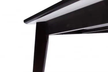 Стол обеденный Пегас 120x75 Морилка Дуб золотой Эмаль белая