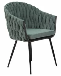 Стул обеденный DOBRIN MATILDA Зеленая ткань LAR 275-23