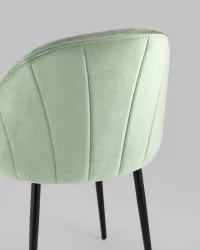 Стул Логан велюр Фисташковый