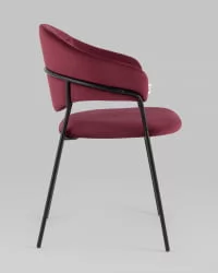 Стул Алексис велюр Винный