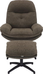 Кресло Everprof Lime Ткань Темно-коричневый