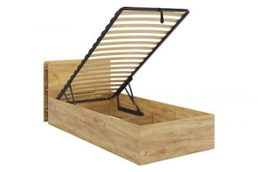 Кровать с подъёмным механизмом Юниор ZP.SMU-02 дуб крафт золотой