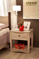 Тумба прикроватная ADELE 6 Дуб Сонома (спальня)